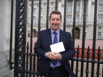 Michael Mahoney at Buckingham Palace